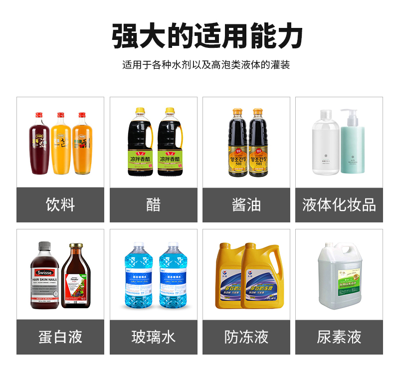 高泡液體也有專業(yè)的灌裝機啦！